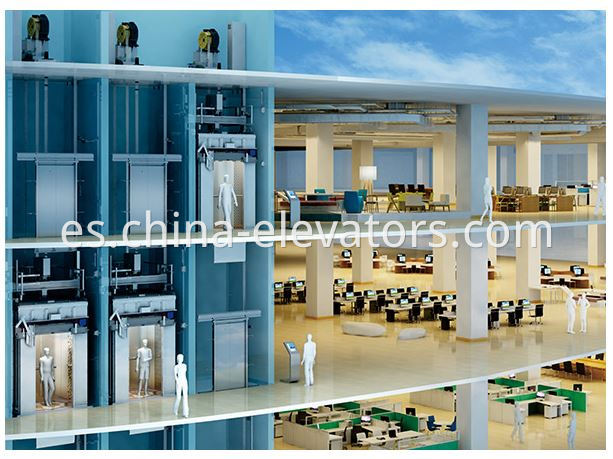 CEP3600 Small Machine Commercial ascensores CEP3600 Small Machine Room Commercial Elevators